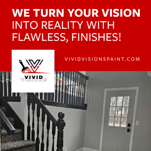 Before and after exterior repaint